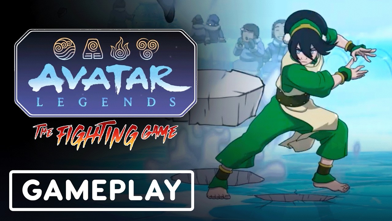 Avatar Legends: The Fighting Game – Official Toph vs Katara Match 1 Gameplay