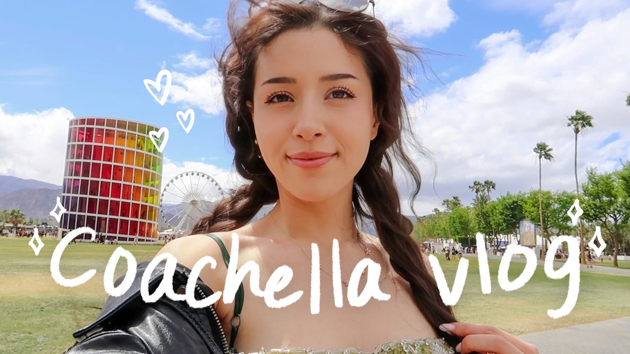 COACHELLA VLOG | traveling w friends, artist pass & going backstage!