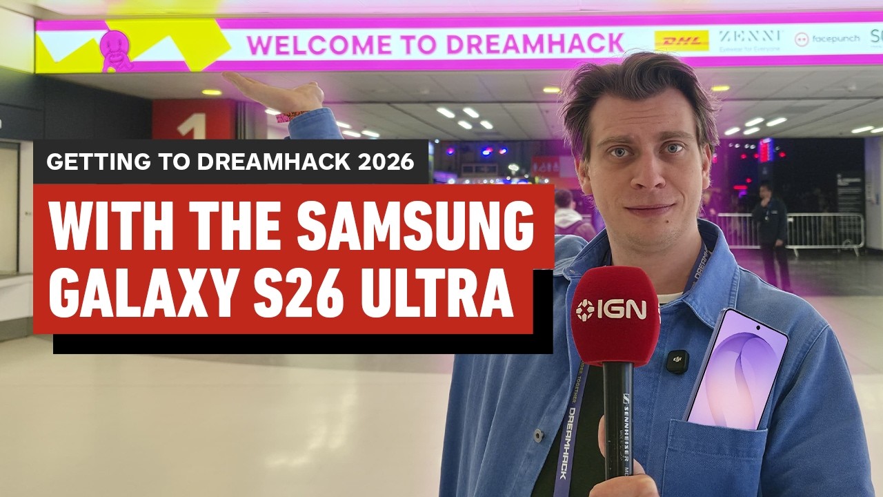 How the Samsung Galaxy S26 Ultra Helped Us to Get to DreamHack Birmingham 2026