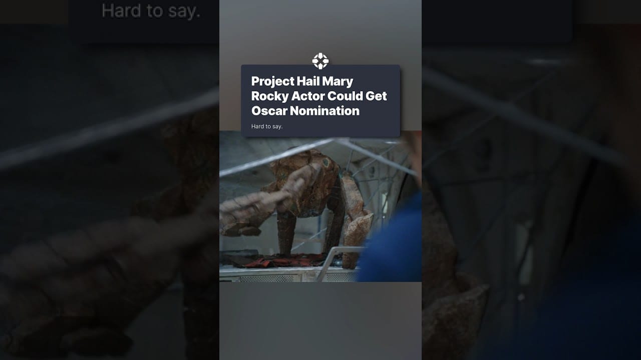 Rocky’s puppeteer could be an Oscar winner