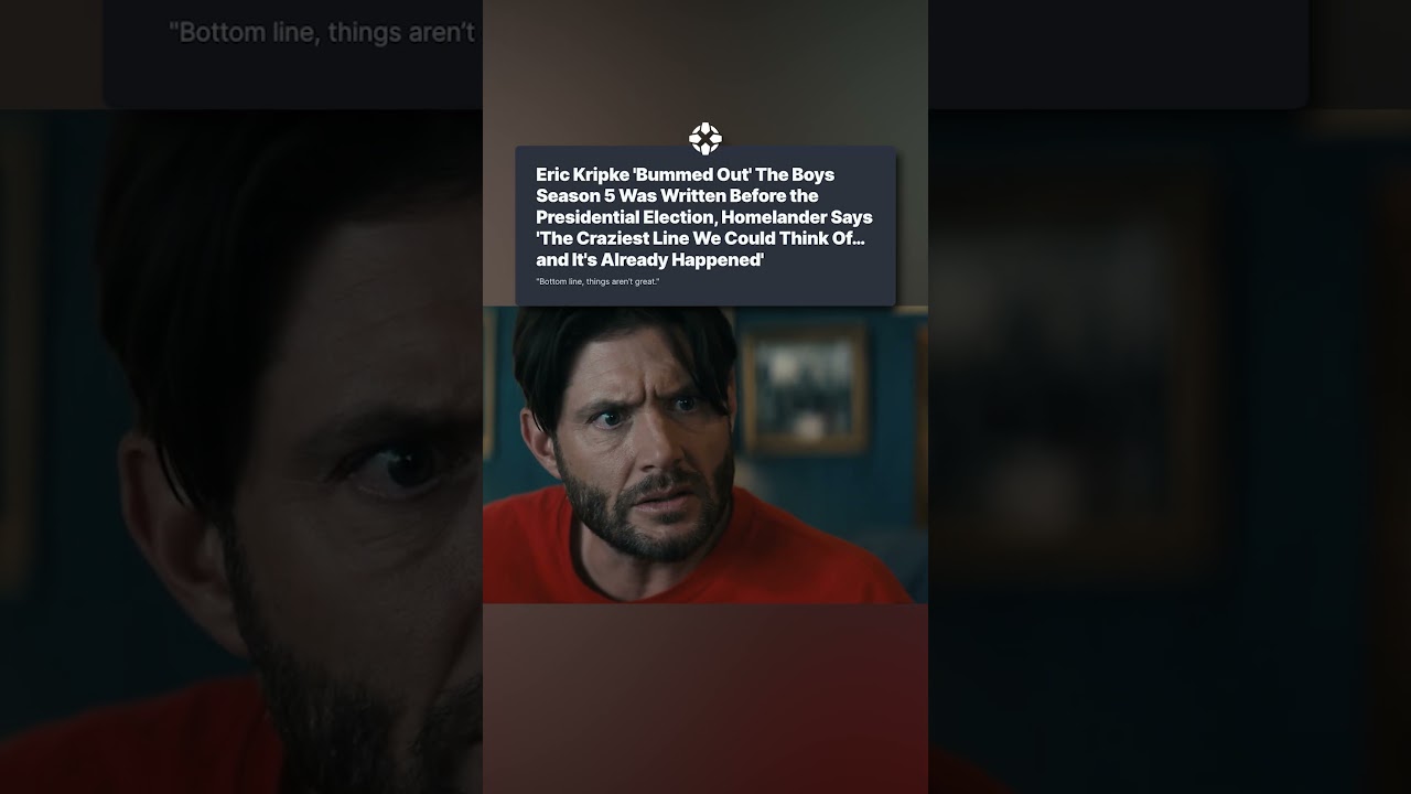 The Boys is TOO accurate