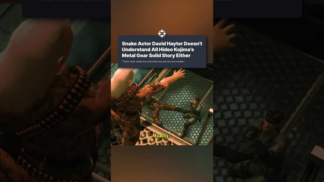 Not even Snake fully understands Metal Gear Solid