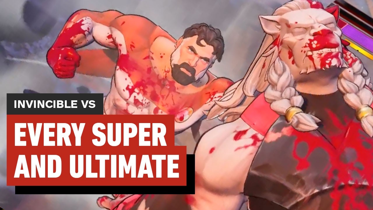 Every Super and Ultimate Move In Invincible VS