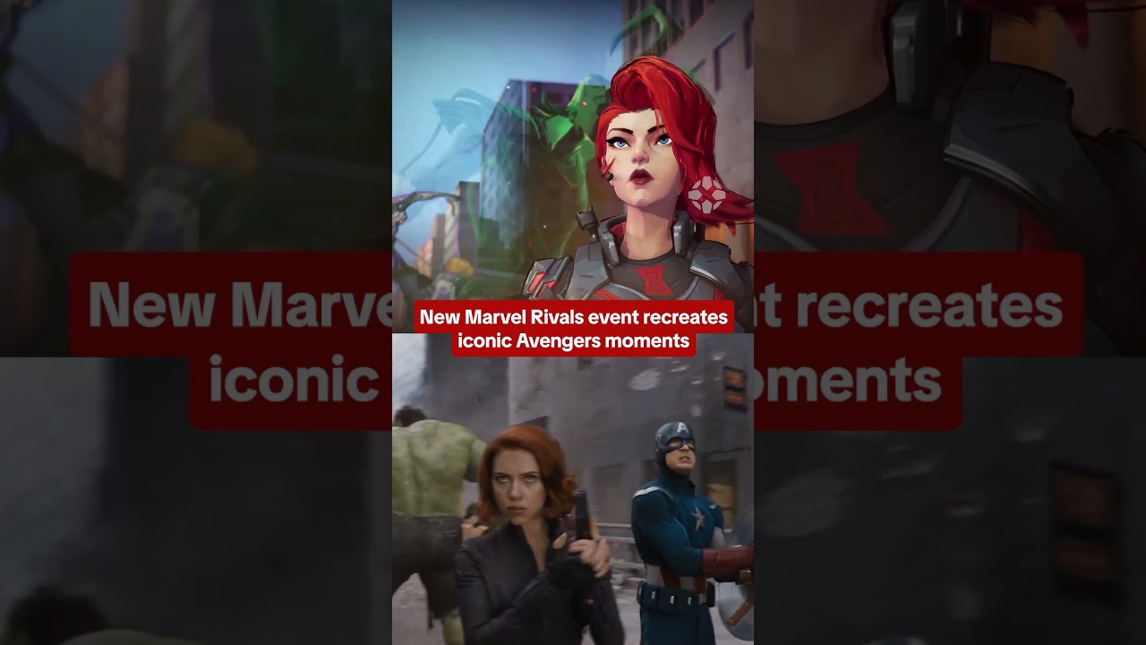 Marvel Rivals paying tribute to the Avengers movie