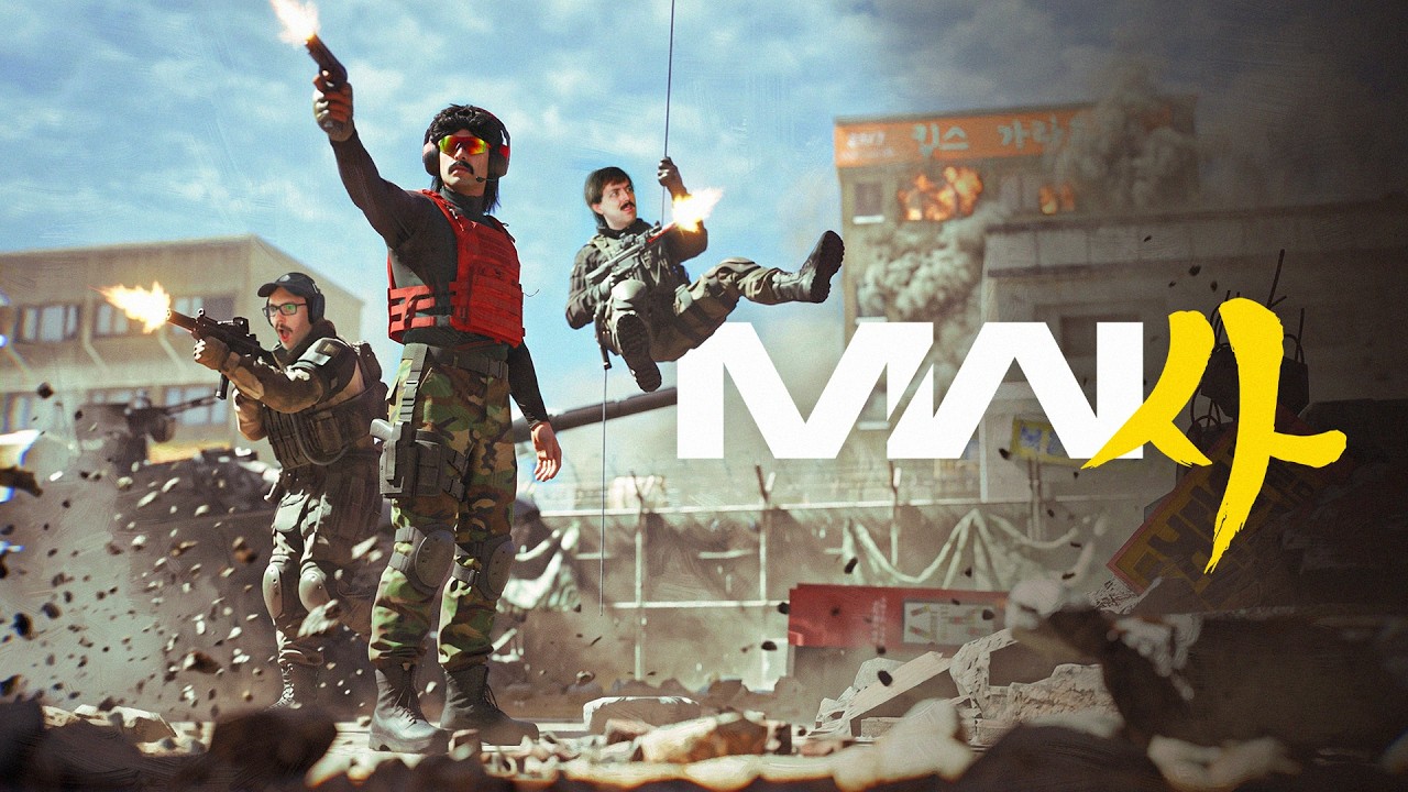 🔴DR DISRESPECT – MW4 WARZONE – THE LAST DROP