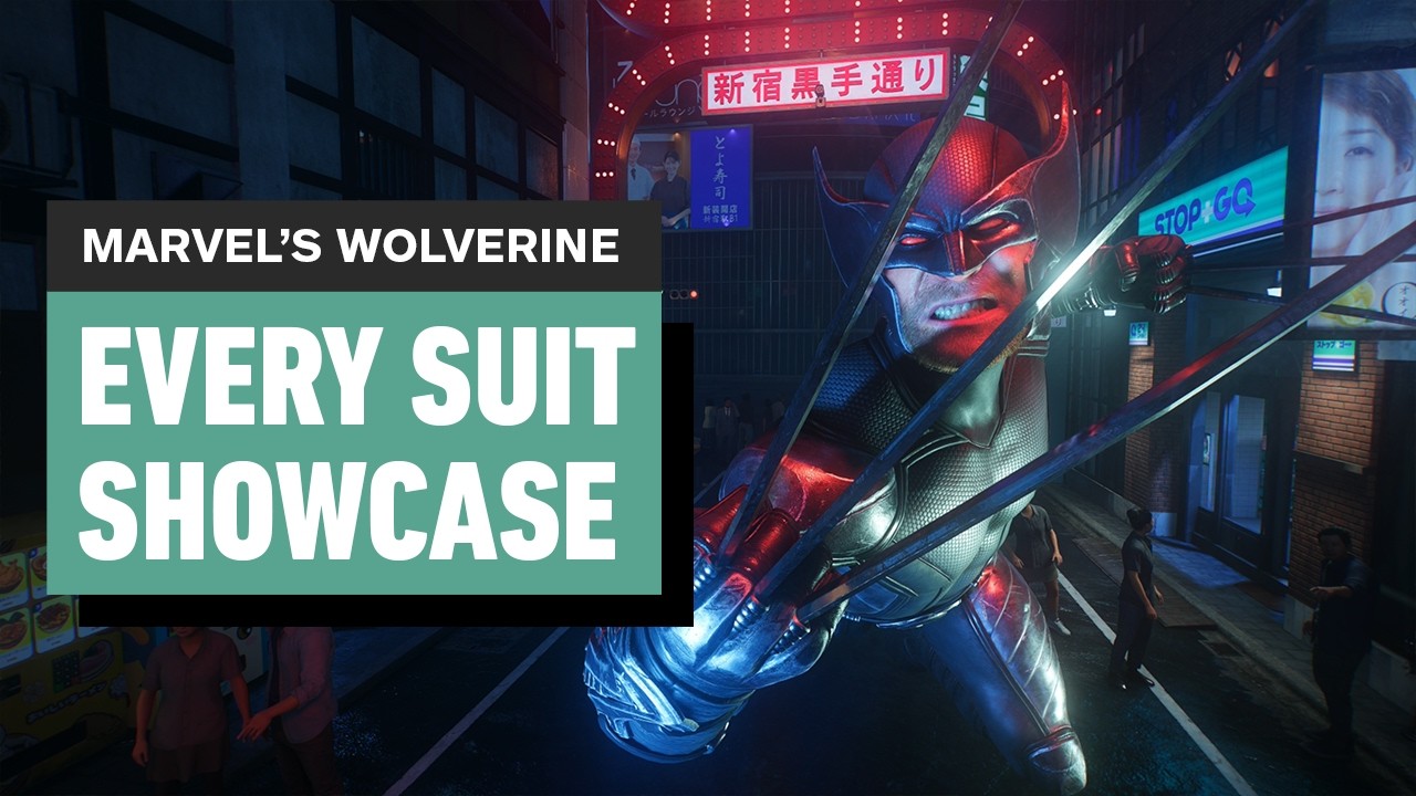 Marvel’s Wolverine – All 32 Suits Showcase in 4K