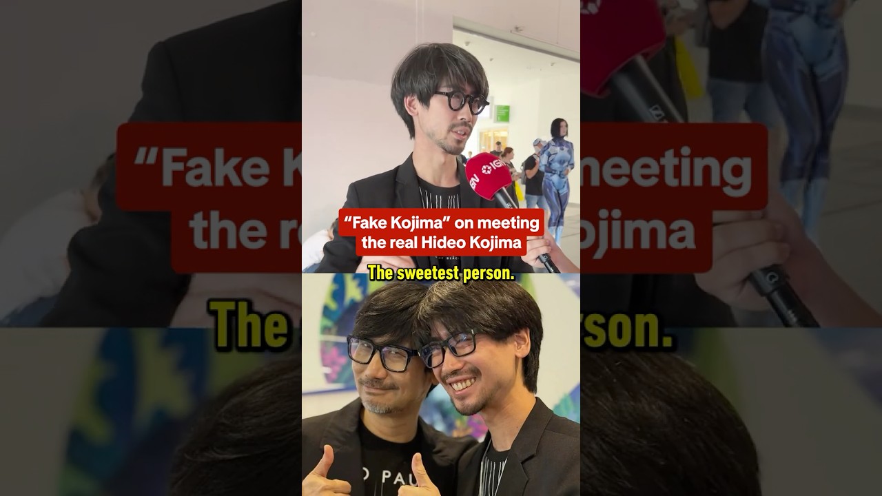 We asked Akihito aka Brazilian Kojima what it was like meeting the real Hideo Kojima! #gamescom2026