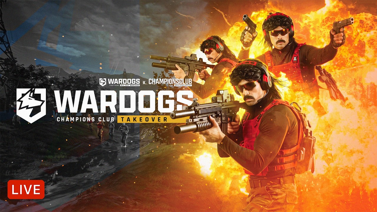 🔴DR DISRESPECT – WARDOGS – CHAMPIONS CLUB VS EVERYBODY